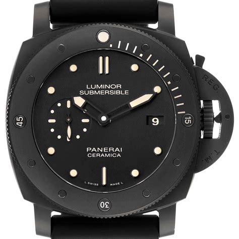 panerai submersible ceramic bezel part|Panerai accessories.